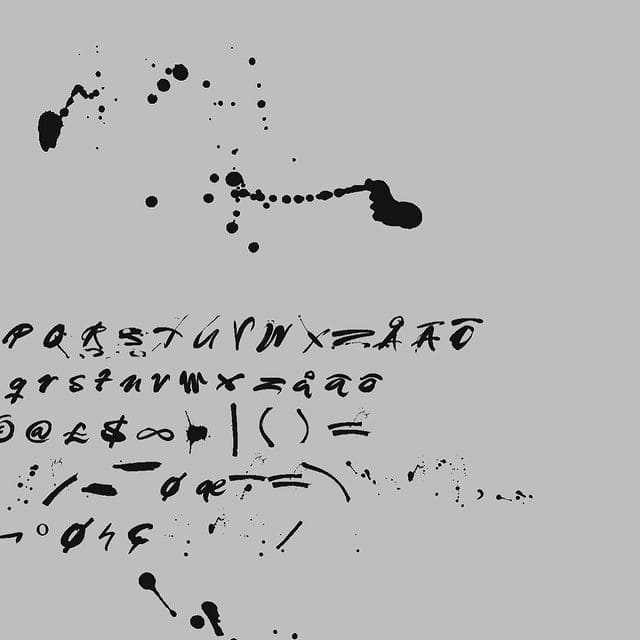 Ink_Font_Pollock_09