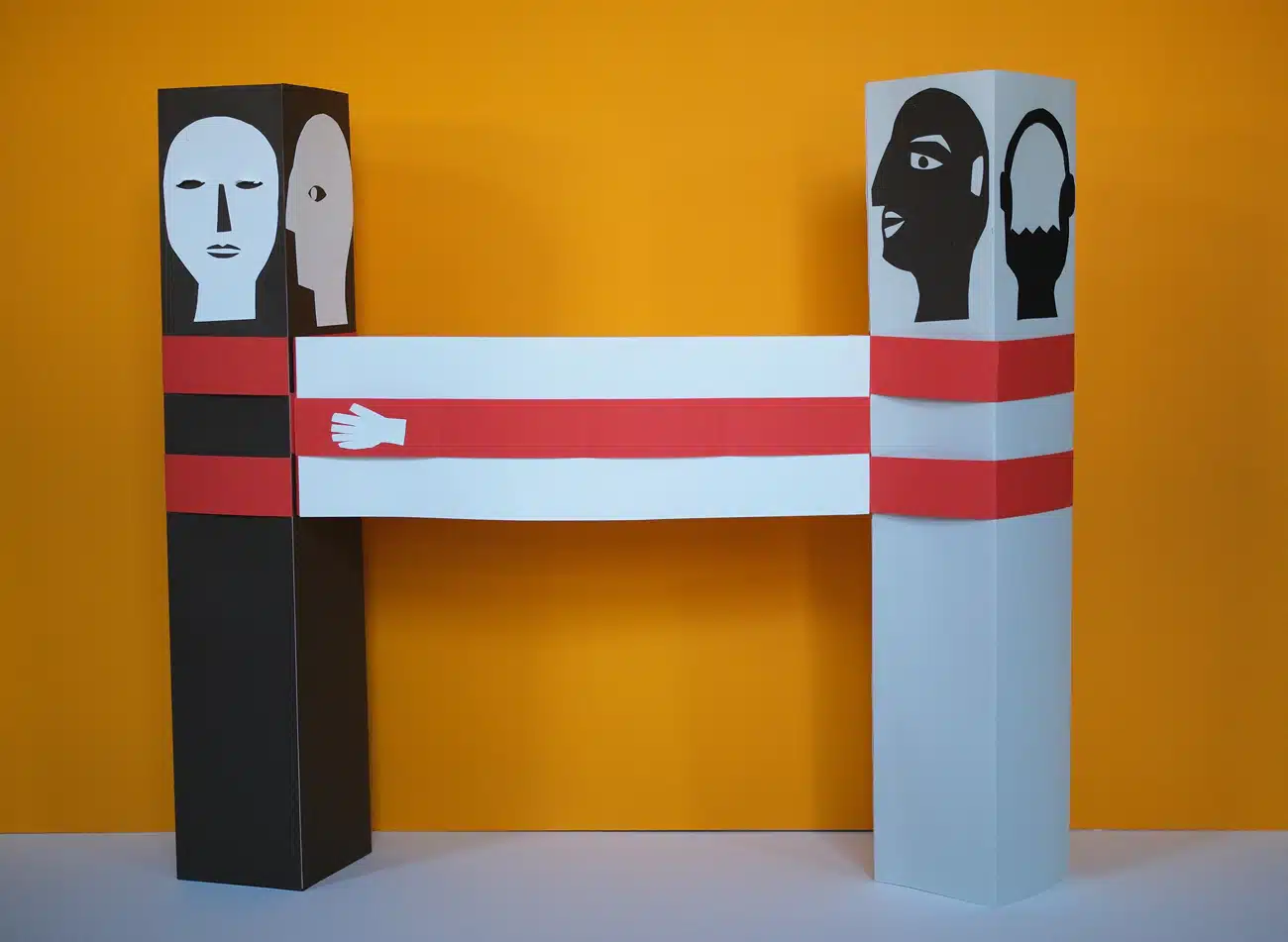 Oscar Wilder paper artwork